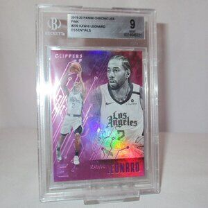 2019-20 PANINI CHRONICLES PINK #209 KAWHI LEONARD ESSENITALS MINT 9